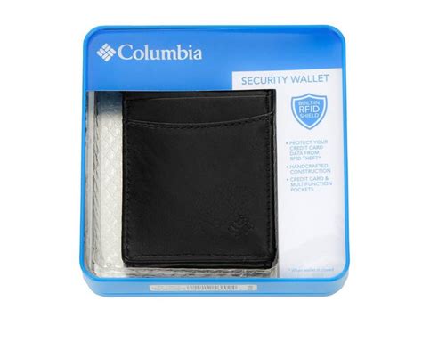 columbia wide pocket wallet